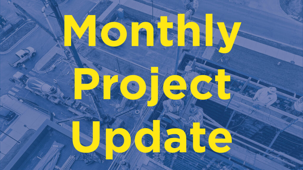 Monthly Project Update Graphic